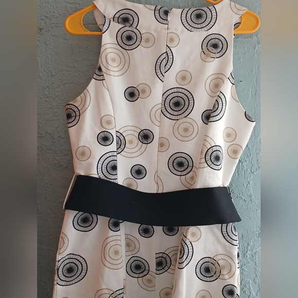 Tweeds Women's Chic Fit & Flare Dress. Size 10 - NEW (NWT)- 100% Cotton Shell - Picture 9 of 11